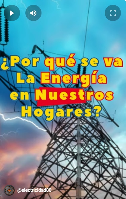 porque se va energia